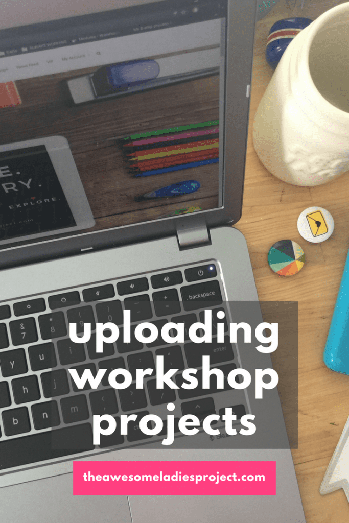 uploading workshop projects