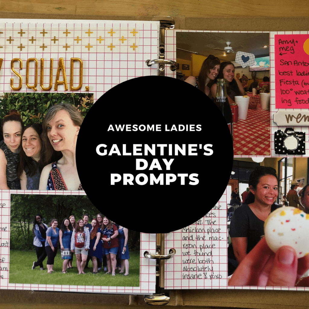 galentines day prompt cover